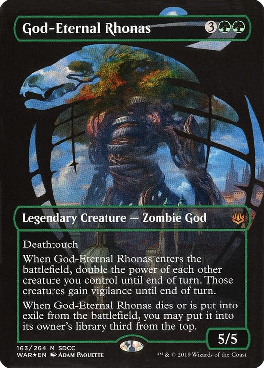 Image for God-Eternal Rhonas (SDCC 2019 Exclusive) (163) (Media Promos) - Magic: The Gathering