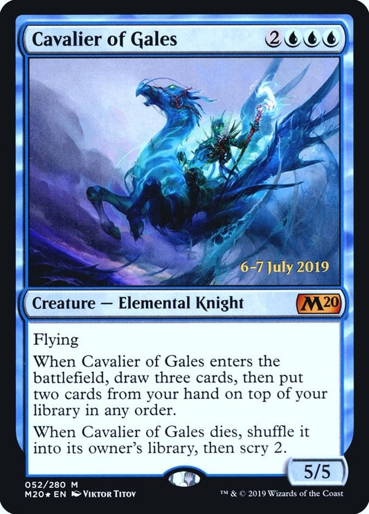 Image for Cavalier of Gales (52) (Prerelease Cards) - Magic: The Gathering
