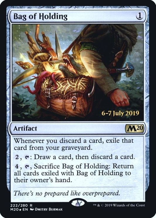 Image for Bag of Holding (222) (Prerelease Cards) - Magic: The Gathering