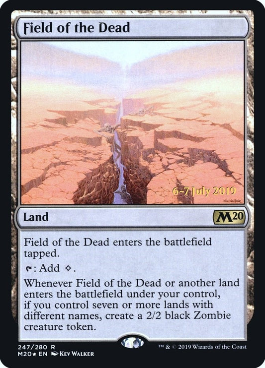 Image for Field of the Dead (247) (Prerelease Cards) - Magic: The Gathering