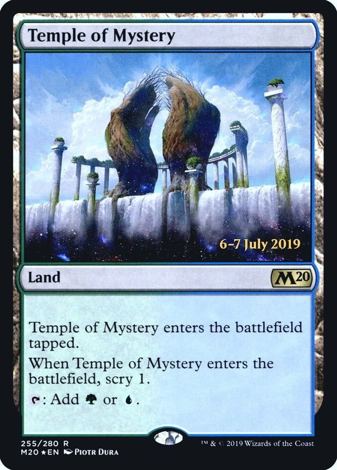 Image for Temple of Mystery (M20) (255) (Prerelease Cards) - Magic: The Gathering