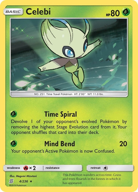 Image for Celebi (4/236) (SM - Unified Minds) - Pokemon