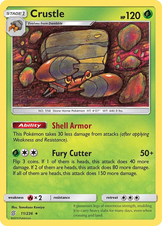Image for Crustle (11/236) (SM - Unified Minds) - Pokemon