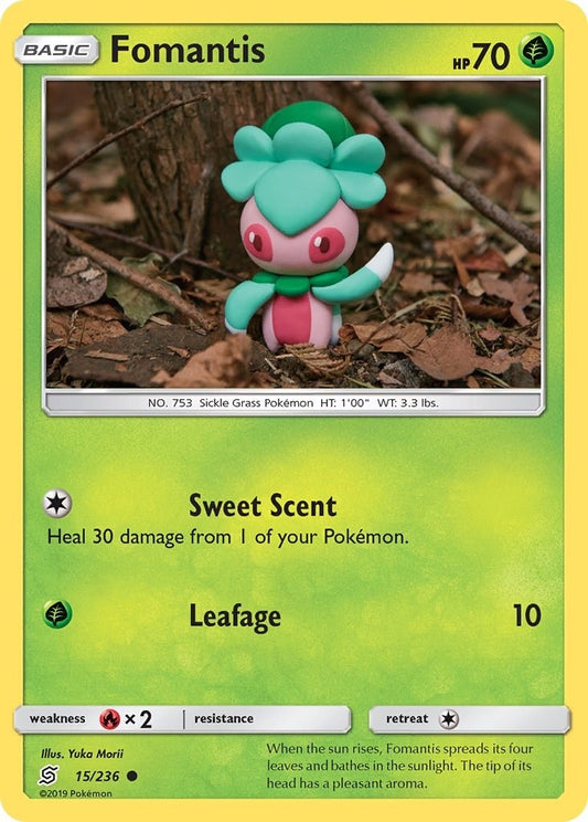Image for Fomantis (15/236) (SM - Unified Minds) - Pokemon