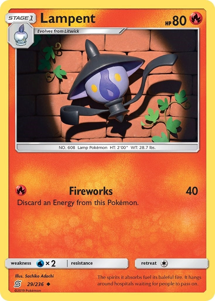 Image for Lampent (29/236) (SM - Unified Minds) - Pokemon