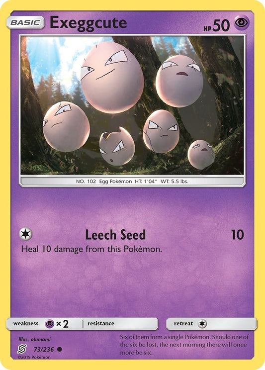 Image for Exeggcute (73/236) (SM - Unified Minds) - Pokemon
