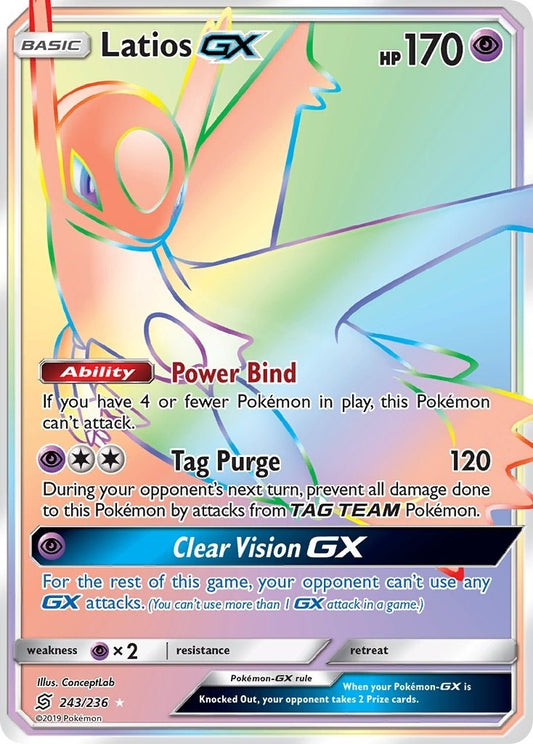 Image for Latios GX (Secret) (243/236) (SM - Unified Minds) - Pokemon