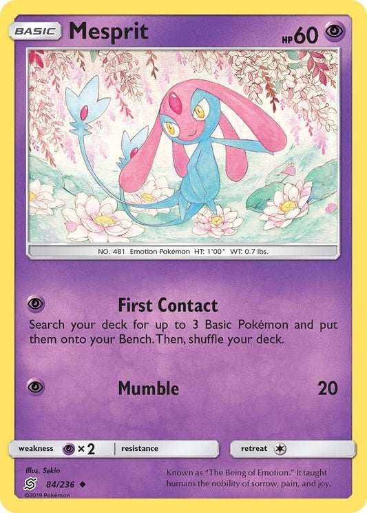 Image for Mesprit (84/236) (SM - Unified Minds) - Pokemon
