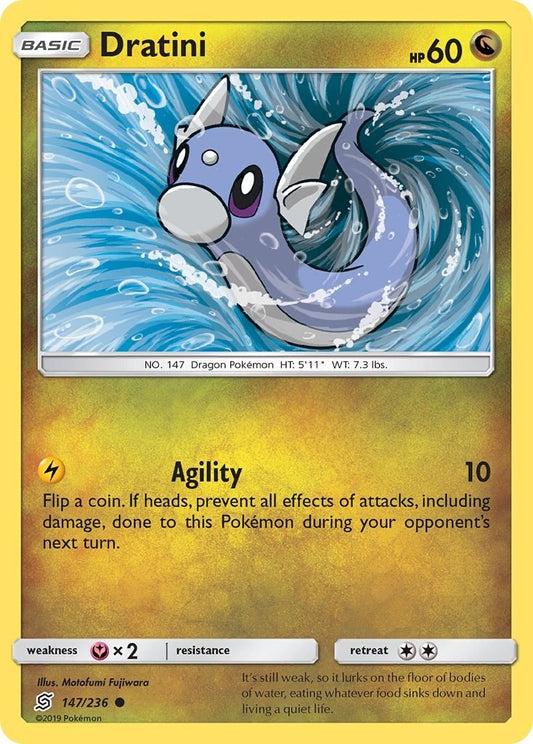 Image for Dratini (147) (147/236) (SM - Unified Minds) - Pokemon