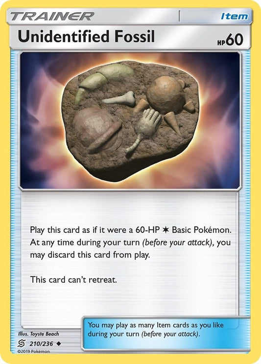 Image for Unidentified Fossil (210/236) (SM - Unified Minds) - Pokemon