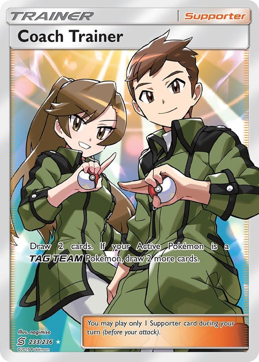 Image for Coach Trainer (Full Art) (233/236) (SM - Unified Minds) - Pokemon