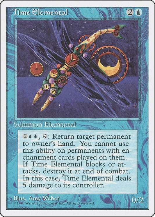 Image for Time Elemental (Fourth Edition) - Magic: The Gathering