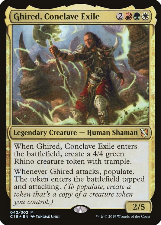 Image for Ghired, Conclave Exile (42) (Commander 2019) - Magic: The Gathering