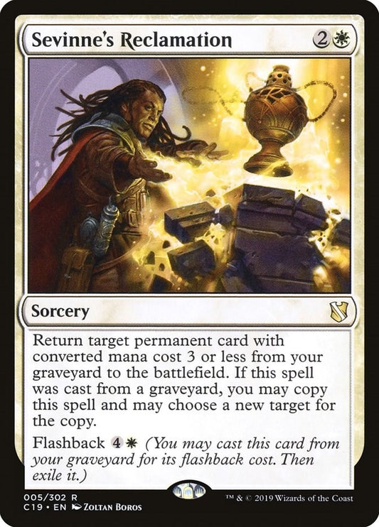 Image for Sevinne's Reclamation (5) (Commander 2019) - Magic: The Gathering