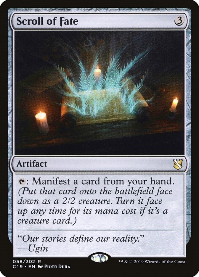 Image for Scroll of Fate (58) (Commander 2019) - Magic: The Gathering