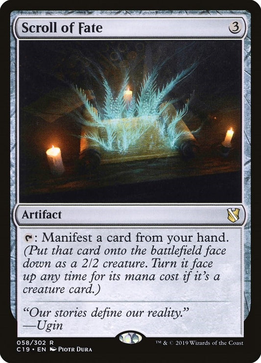 Image for Scroll of Fate (58) (Commander 2019) - Magic: The Gathering