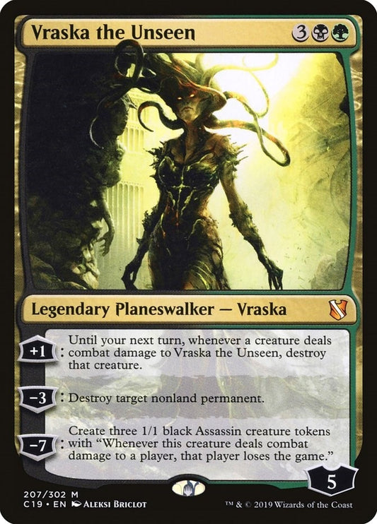 Image for Vraska the Unseen (207) (Commander 2019) - Magic: The Gathering