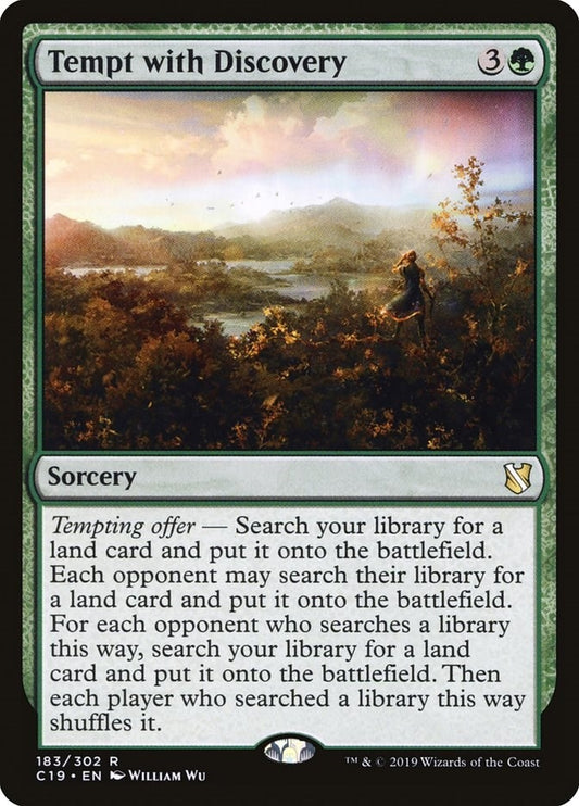 Image for Tempt with Discovery (183) (Commander 2019) - Magic: The Gathering