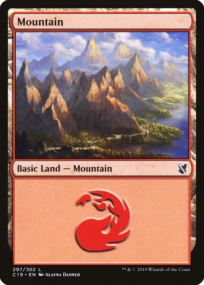 Image for Mountain (297) (297) (Commander 2019) - Magic: The Gathering