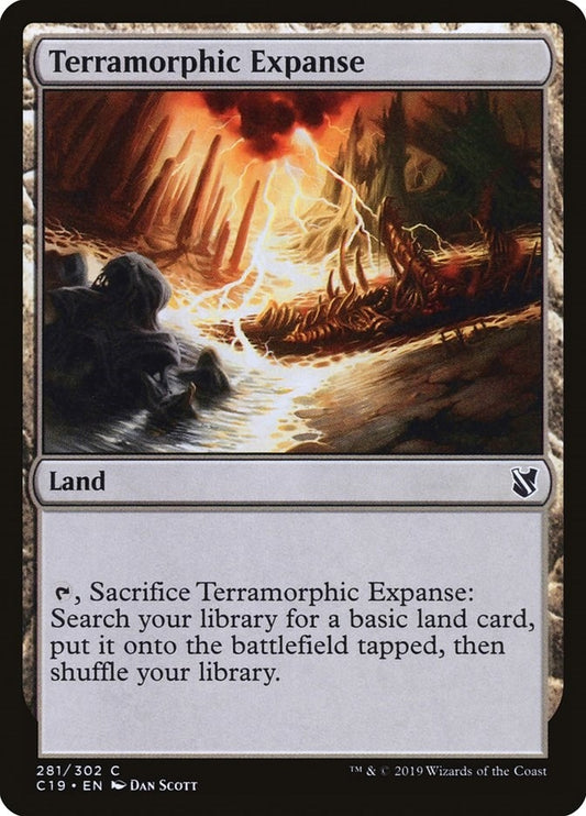 Image for Terramorphic Expanse (281) (Commander 2019) - Magic: The Gathering