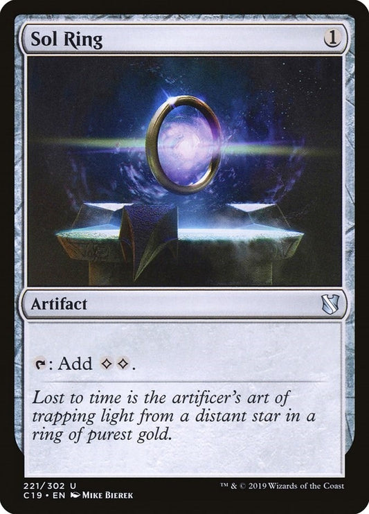 Image for Sol Ring (221) (Commander 2019) - Magic: The Gathering
