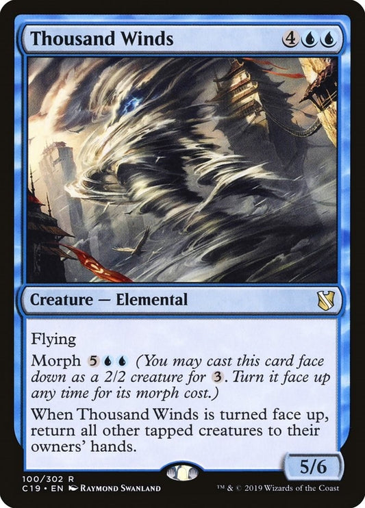 Image for Thousand Winds (100) (Commander 2019) - Magic: The Gathering
