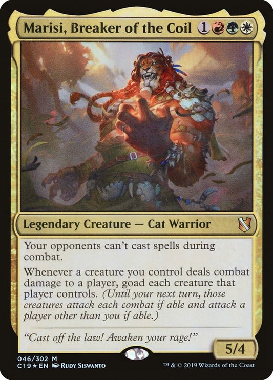 Image for Marisi, Breaker of the Coil (46) (Commander 2019) - Magic: The Gathering