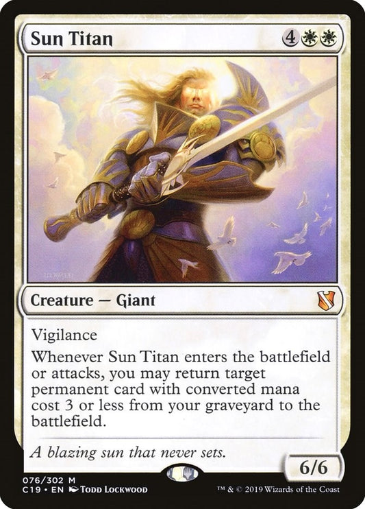 Image for Sun Titan (76) (Commander 2019) - Magic: The Gathering