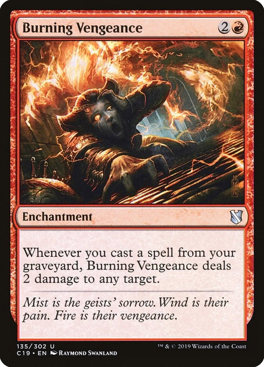 Image for Burning Vengeance (135) (Commander 2019) - Magic: The Gathering