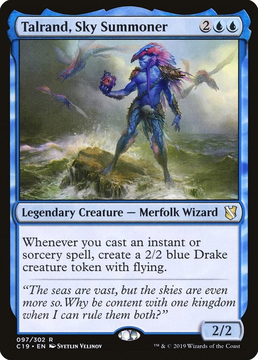Image for Talrand, Sky Summoner (97) (Commander 2019) - Magic: The Gathering