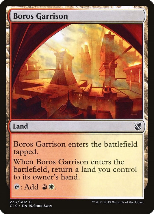 Image for Boros Garrison (233) (Commander 2019) - Magic: The Gathering