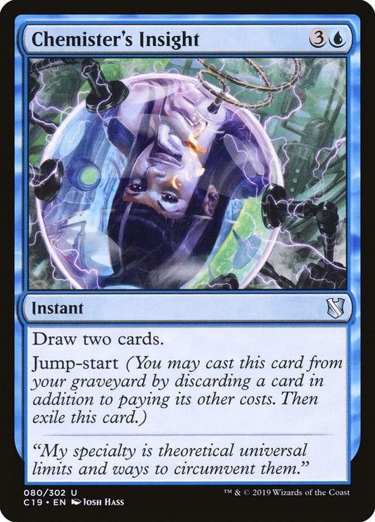Image for Chemister's Insight (80) (Commander 2019) - Magic: The Gathering