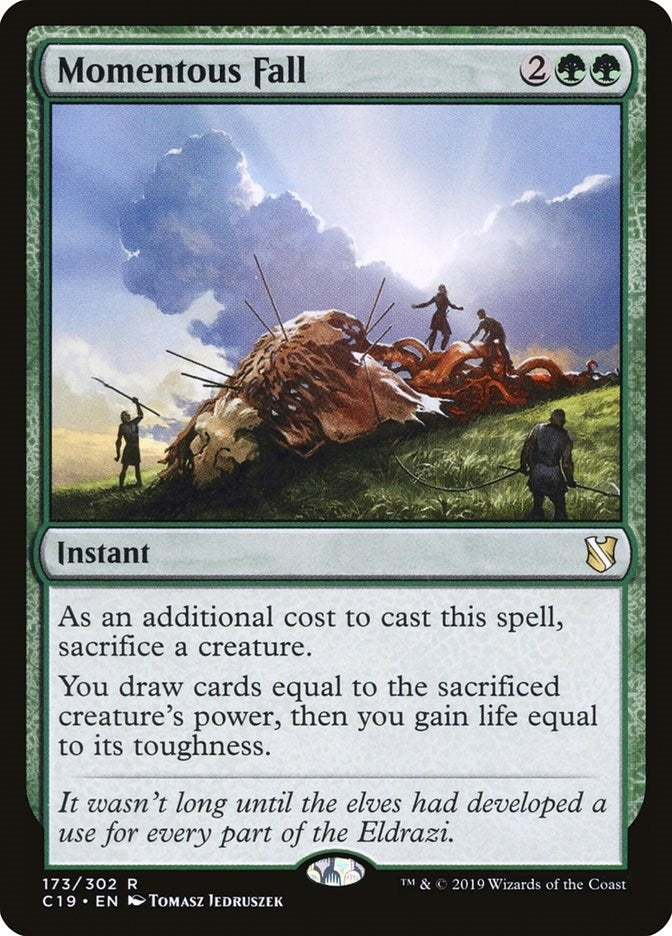 Image for Momentous Fall (173) (Commander 2019) - Magic: The Gathering