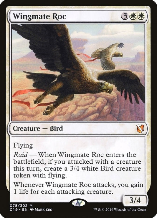 Image for Wingmate Roc (78) (Commander 2019) - Magic: The Gathering