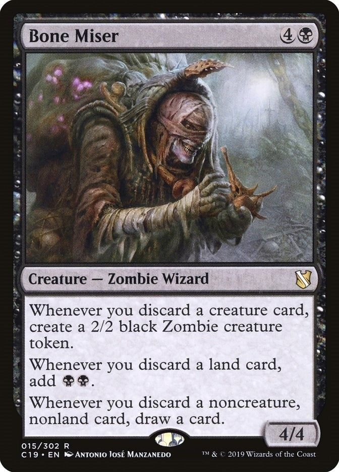 Image for Bone Miser (15) (Commander 2019) - Magic: The Gathering