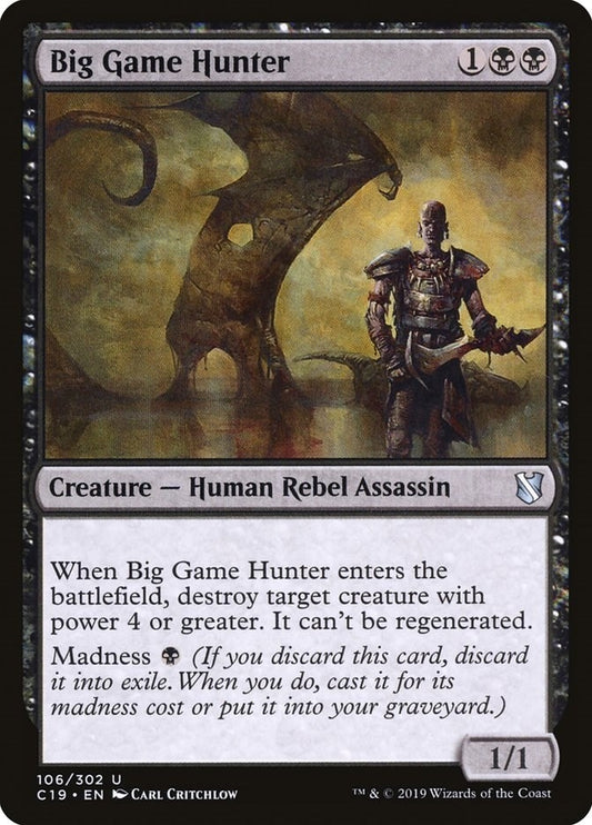 Image for Big Game Hunter (106) (Commander 2019) - Magic: The Gathering