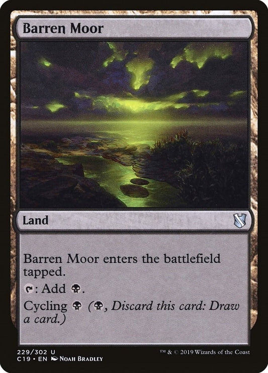 Image for Barren Moor (229) (Commander 2019) - Magic: The Gathering