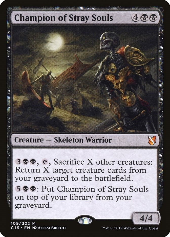 Image for Champion of Stray Souls (109) (Commander 2019) - Magic: The Gathering