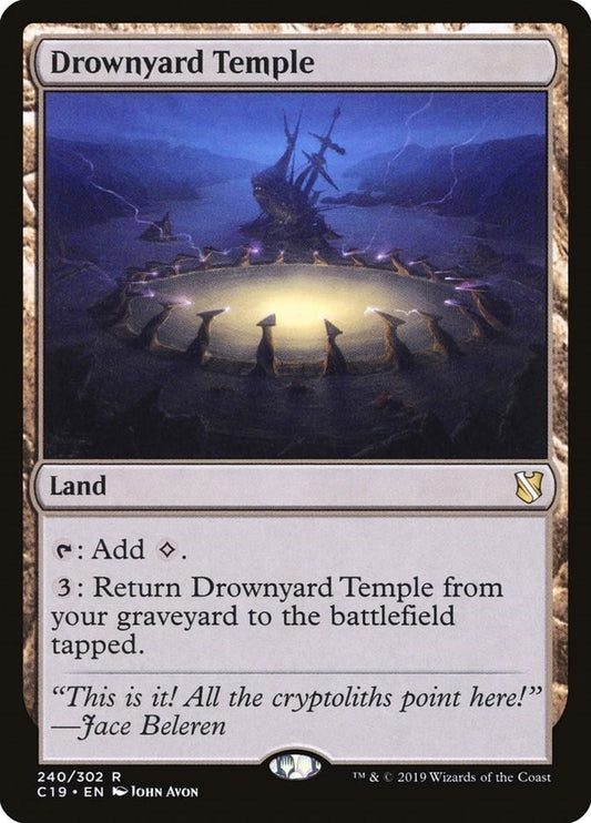 Image for Drownyard Temple (240) (Commander 2019) - Magic: The Gathering