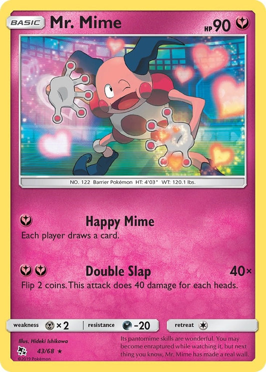 Image for Mr. Mime (43/68) (Hidden Fates) - Pokemon
