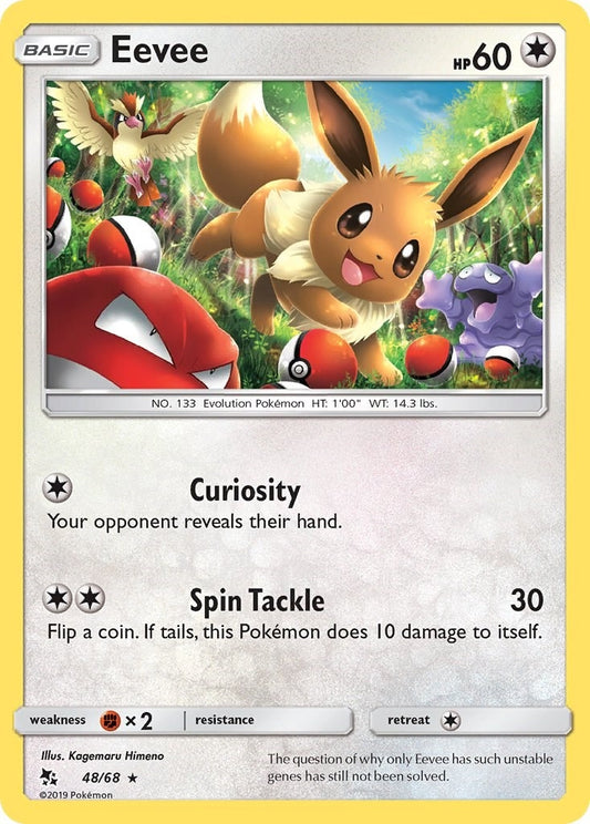 Image for Eevee (48) (48/68) (Hidden Fates) - Pokemon