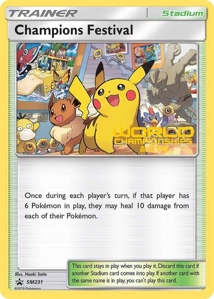 Image for Champions Festival - SM231 (World Championships 2019) (SM231) (SM Promos) - Pokemon