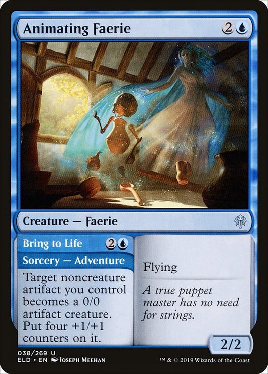 Image for Animating Faerie (38) (Throne of Eldraine) - Magic: The Gathering
