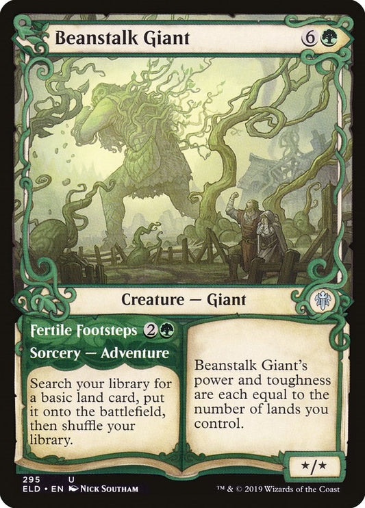 Image for Beanstalk Giant (Showcase) (295) (Throne of Eldraine) - Magic: The Gathering