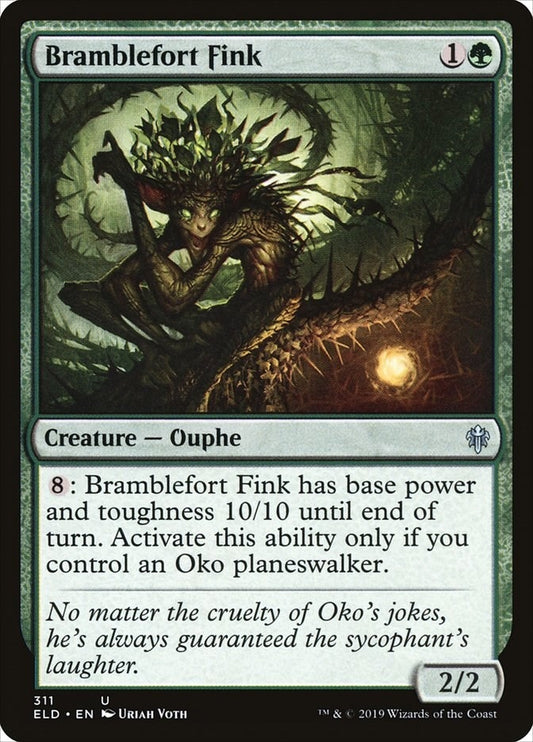 Image for Bramblefort Fink (311) (Throne of Eldraine) - Magic: The Gathering