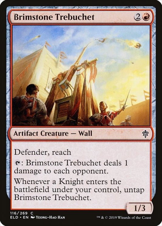Image for Brimstone Trebuchet (116) (Throne of Eldraine) - Magic: The Gathering