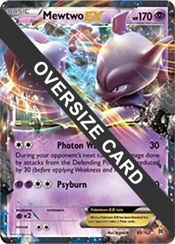Image for Mewtwo EX (061/162) (Jumbo Cards) - Pokemon