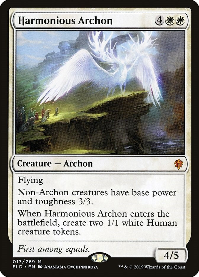 Image for Harmonious Archon (17) (Throne of Eldraine) - Magic: The Gathering