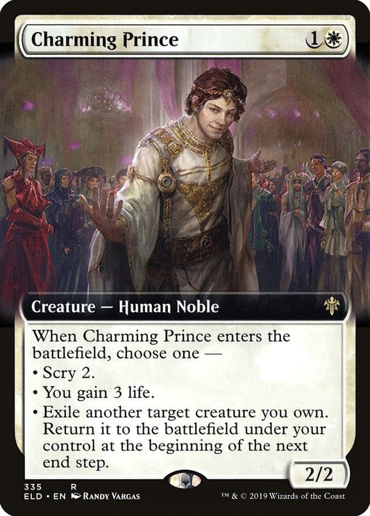 Image for Charming Prince (Extended Art) (335) (Throne of Eldraine) - Magic: The Gathering