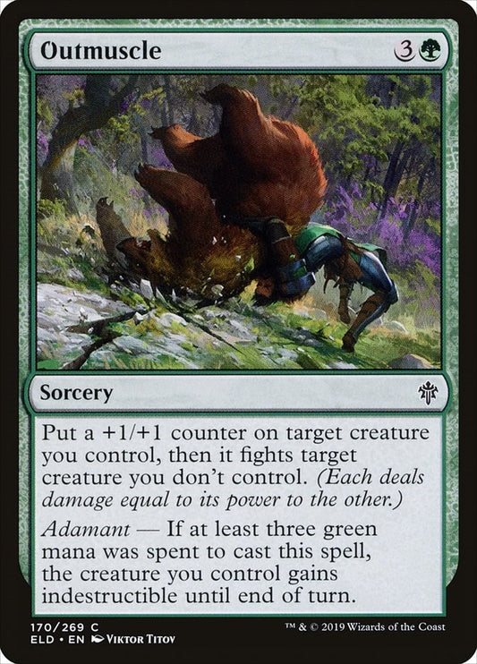 Image for Outmuscle (170) (Throne of Eldraine) - Magic: The Gathering